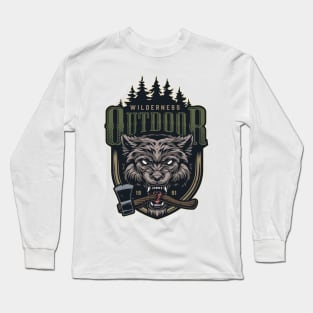 wolf artwork Long Sleeve T-Shirt